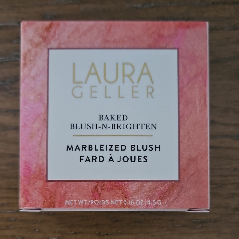 Laura Geller Baked Blush-N-Brighten - Marbleized Pink